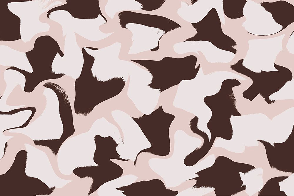 White And Brown Whipped Pattern art print by Treechild for $57.95 CAD