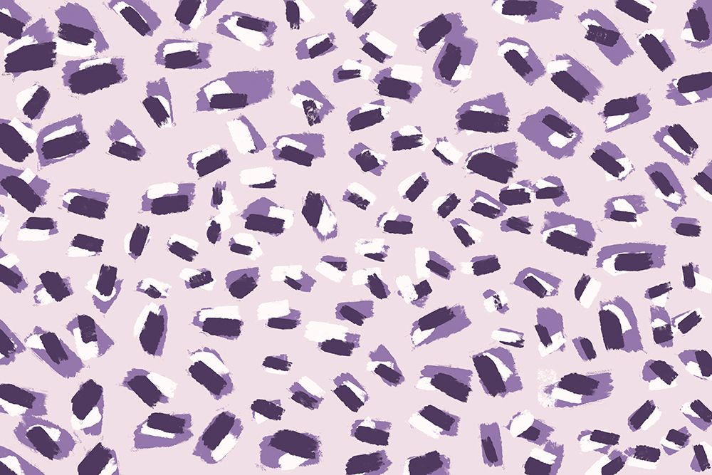 Scattered Small Purple Strokes Pattern art print by Treechild for $57.95 CAD