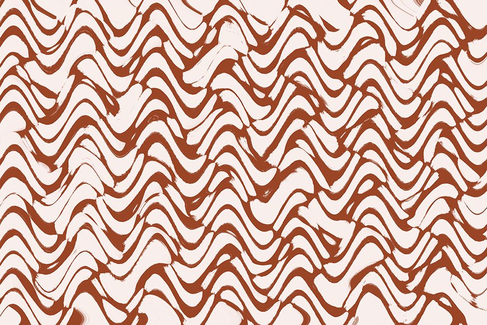 Wavey Beige Pattern Square art print by Treechild for $57.95 CAD