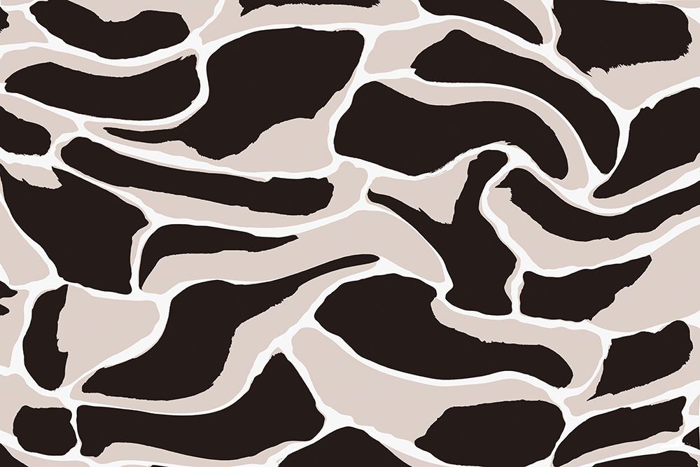 Beige And Brown Tiger Pattern art print by Treechild for $57.95 CAD