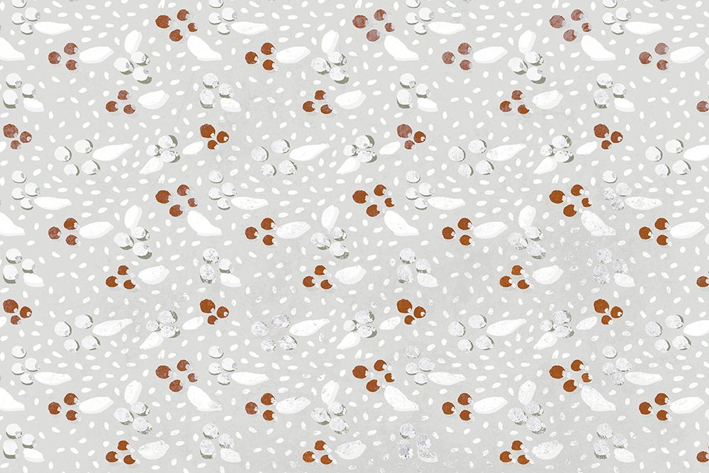 Berries in Winter Square art print by Treechild for $57.95 CAD