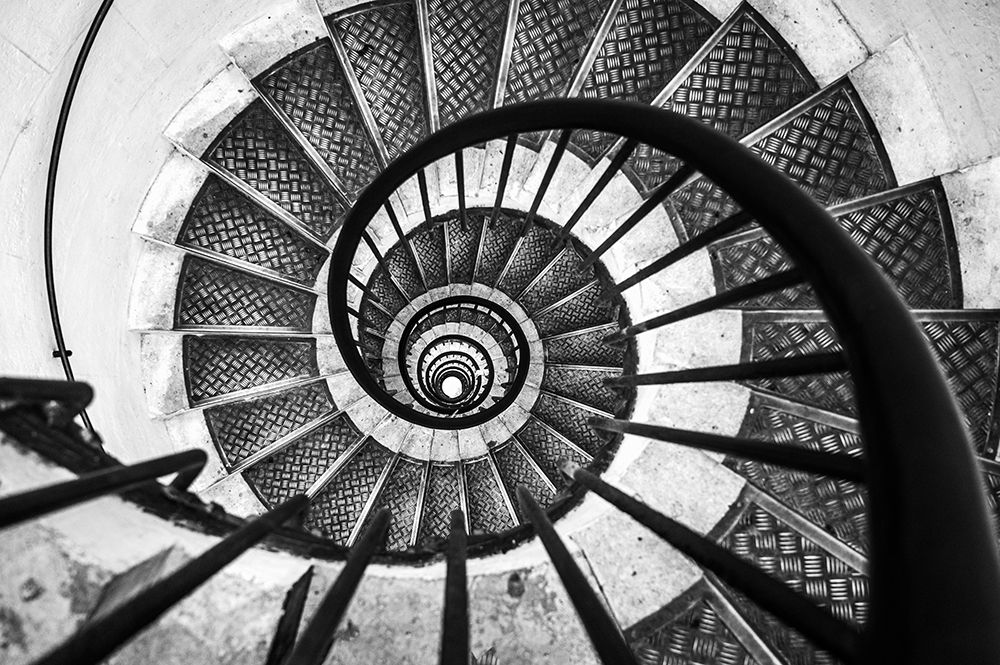 Winding Spiral Staircase art print by Dov Fuchs for $57.95 CAD