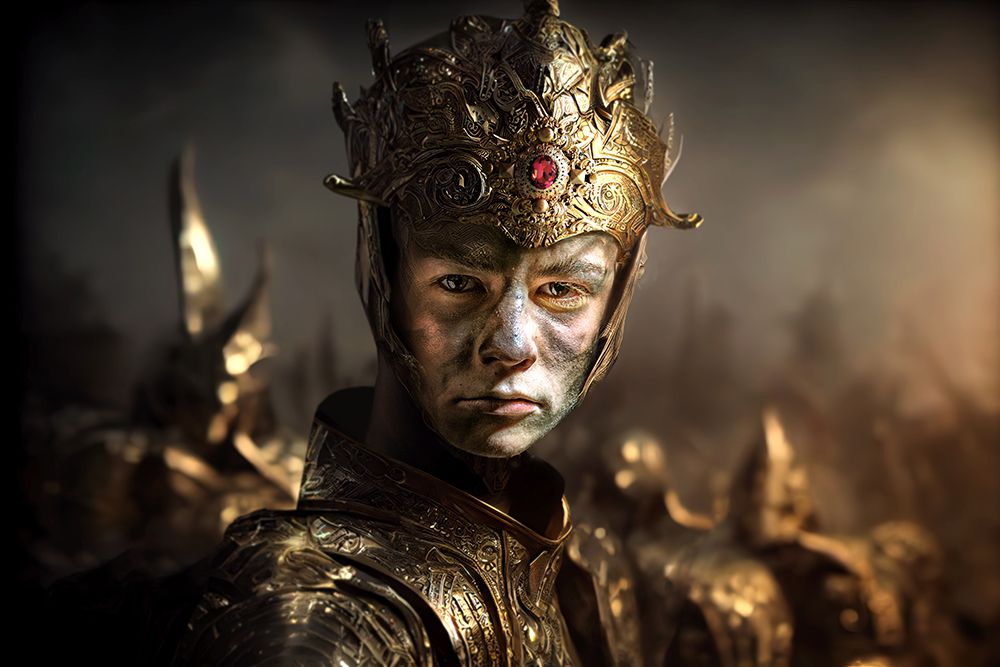 Goldenprince art print by Marcel Egger for $57.95 CAD