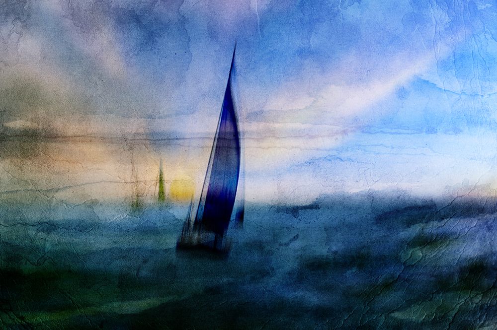 Sailboat art print by Natalia for $57.95 CAD