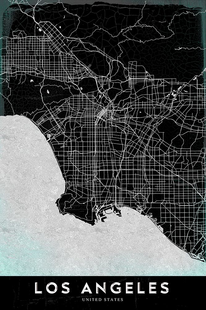 LOS ANGELES art print by Studiosix for $57.95 CAD