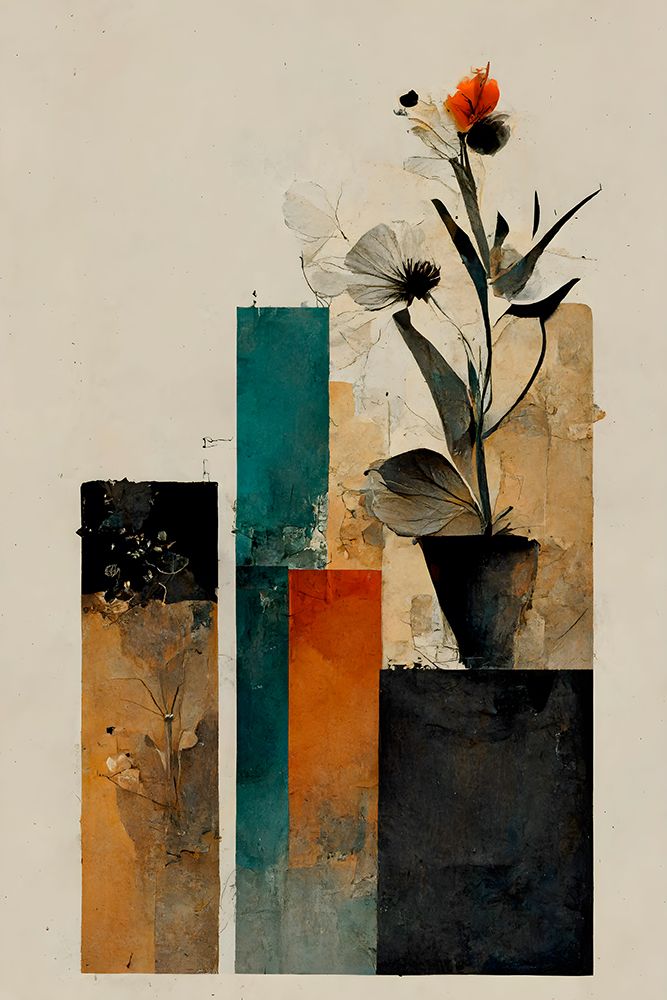 Geometric Stillife art print by Treechild for $57.95 CAD