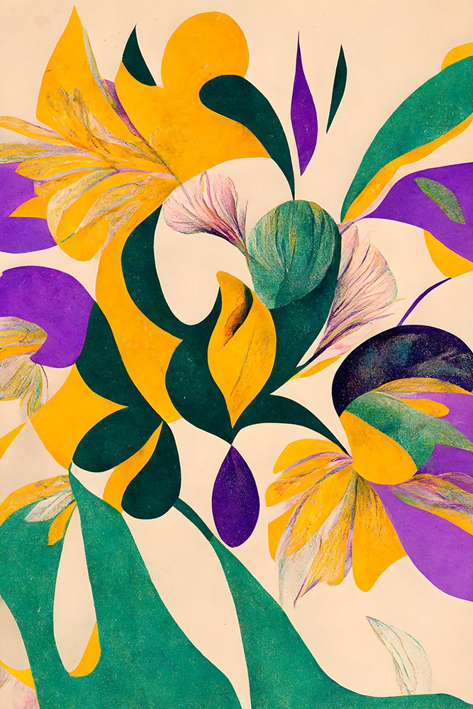 Spring flowers art print by Treechild for $57.95 CAD