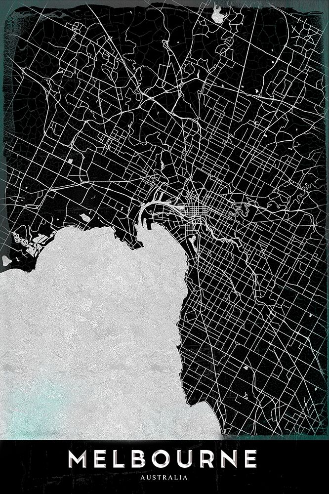 MELBOURNE art print by Studiosix for $57.95 CAD