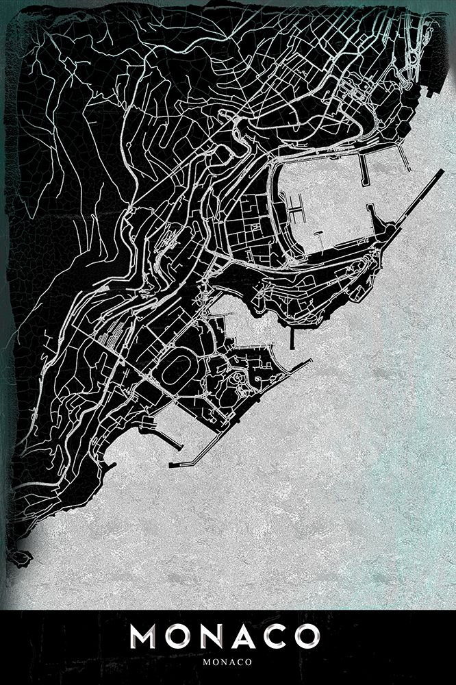 MONACO art print by Studiosix for $57.95 CAD