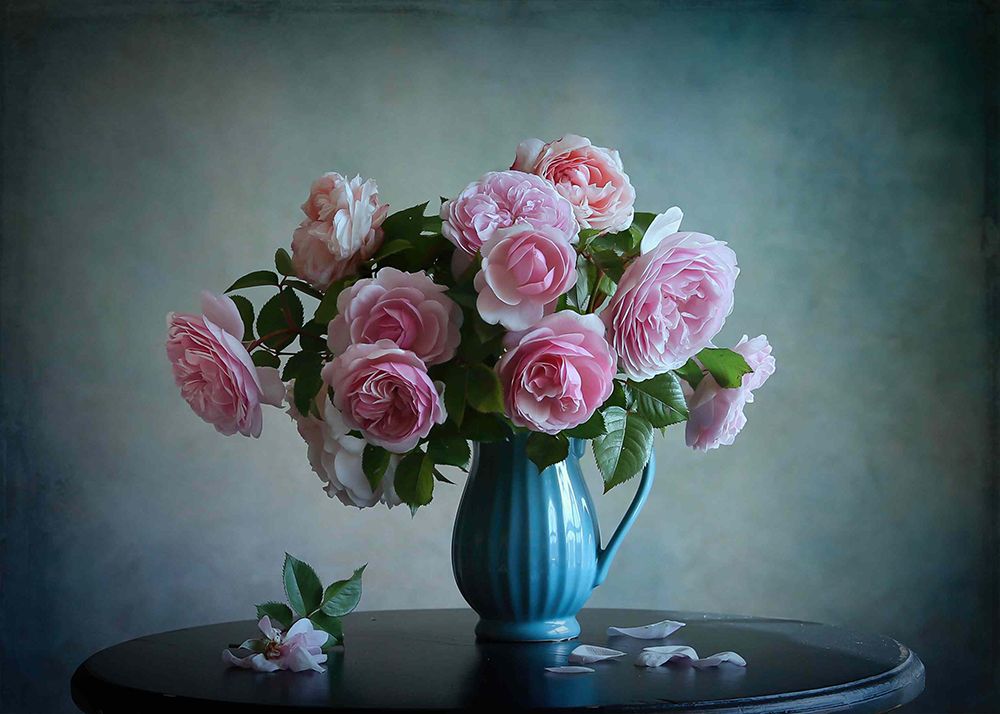 Pink Rose art print by Fangping Zhou for $57.95 CAD