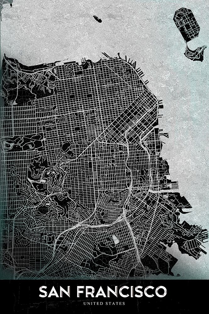 San Francisco art print by StudioSix for $57.95 CAD