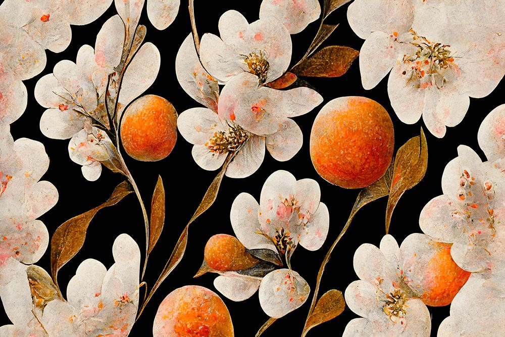 Wild Oranges art print by Treechild for $57.95 CAD
