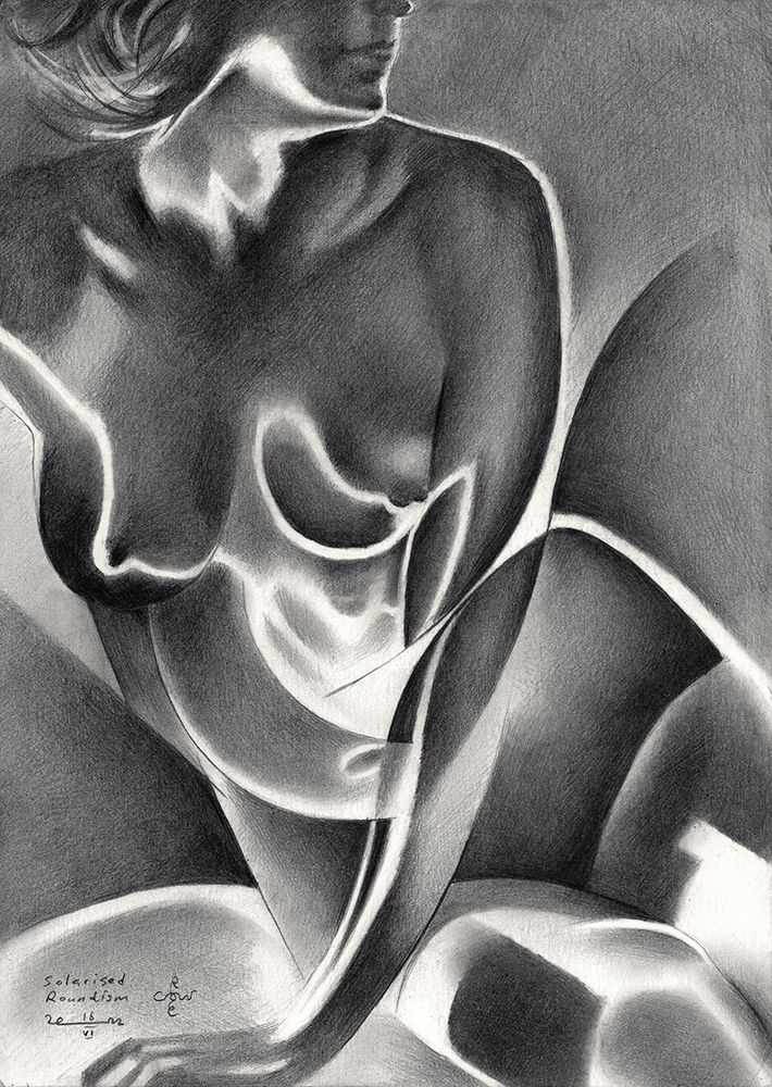 Solarised Roundism - 16-06-22 art print by Corne Akkers for $57.95 CAD