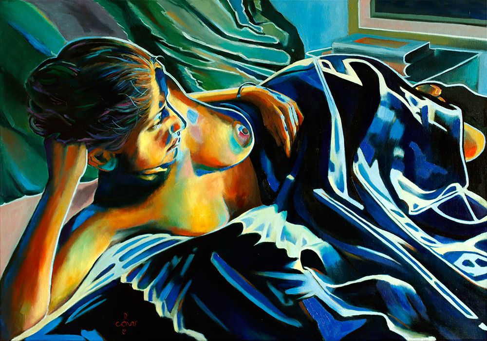 Blue Velvet - 09-07-22 art print by Corne Akkers for $57.95 CAD