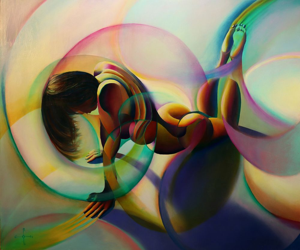 Roundism - 02-12-14 art print by Corne Akkers for $57.95 CAD