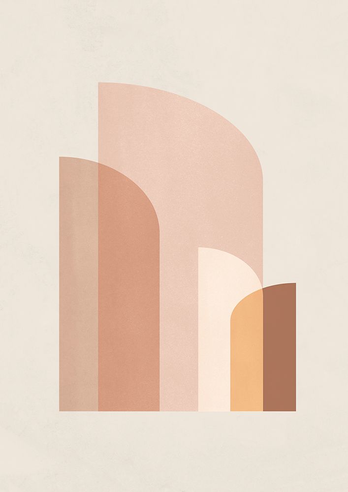 Retro Geometric IV art print by Kathrin Pienaar for $57.95 CAD