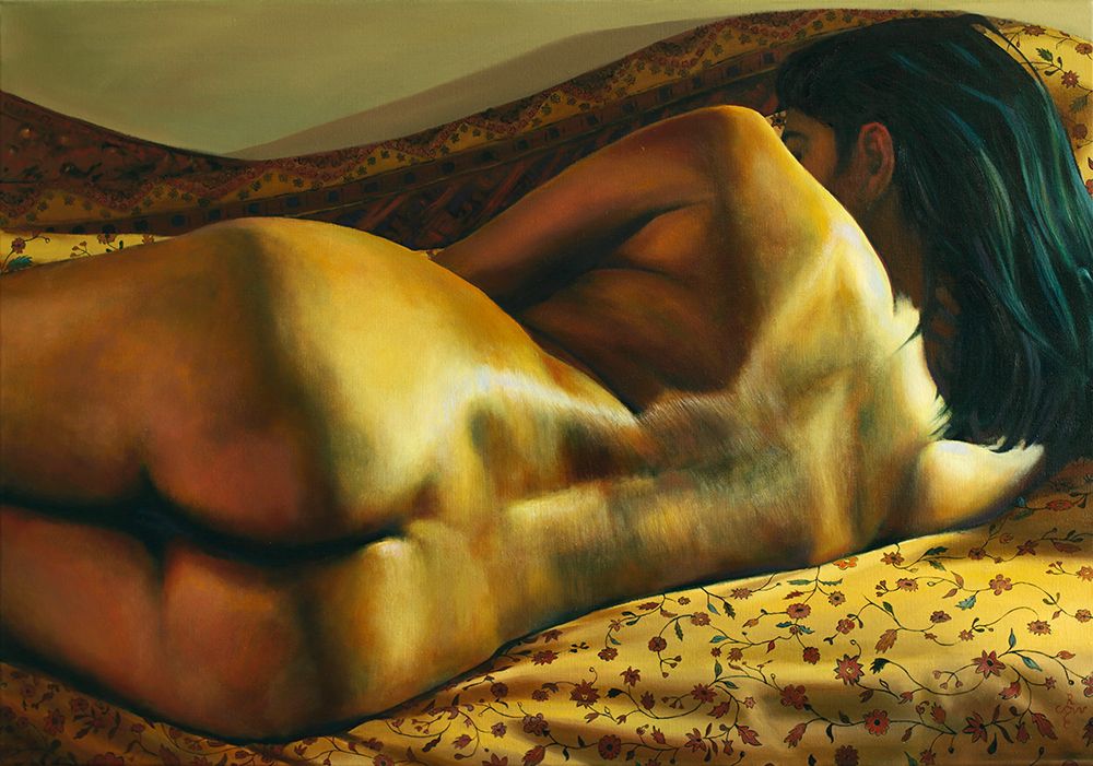 Golden - 18-07-22 art print by Corne Akkers for $57.95 CAD