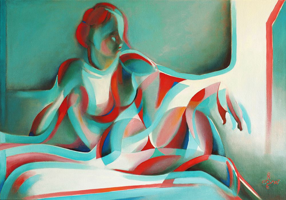 Anaglyphical Roundism - 27-07-22 art print by Corne Akkers for $57.95 CAD