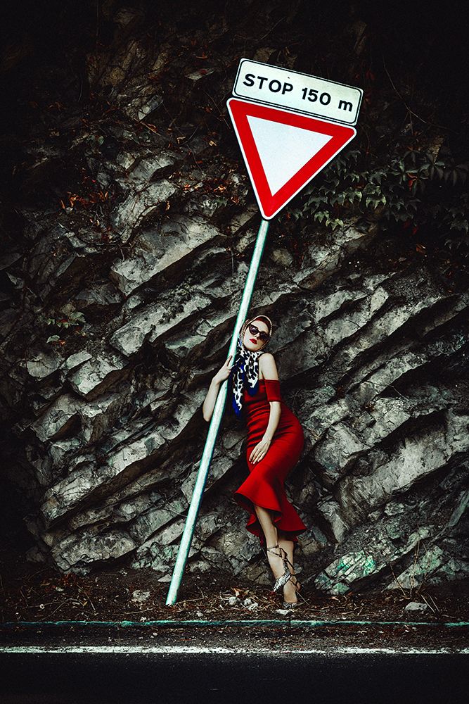 Give The Way art print by Ruslan Bolgov (Axe) for $57.95 CAD
