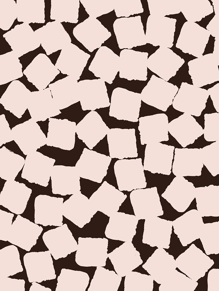 Beige Cubes Pattern art print by Treechild for $57.95 CAD