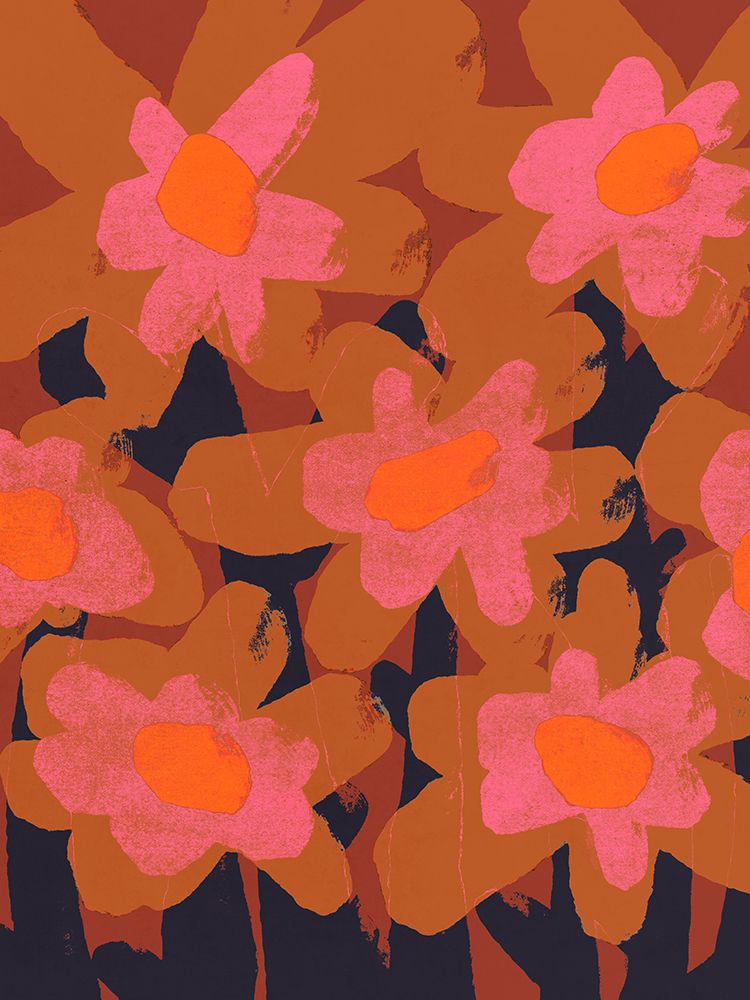 Giant Flowers art print by Treechild for $57.95 CAD