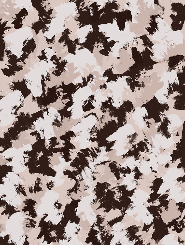 Brown And Beige Strokes Pattern art print by Treechild for $57.95 CAD