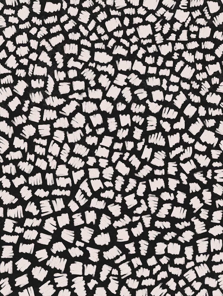 White Doodle Zigzag art print by Treechild for $57.95 CAD