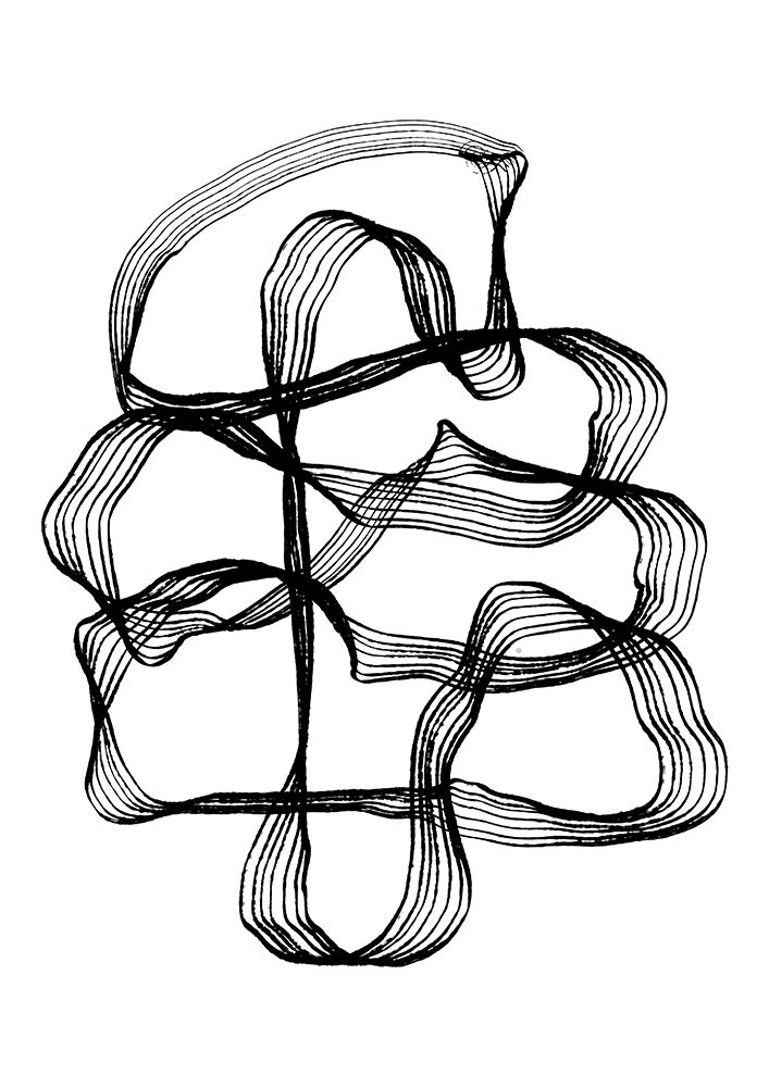 Ink Black and White art print by Treechild for $57.95 CAD