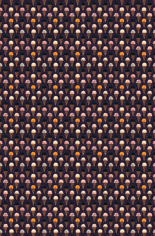 Icecream Pattern art print by Treechild for $57.95 CAD