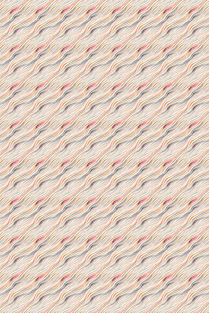 Pastel Waves Pattern art print by Treechild for $57.95 CAD