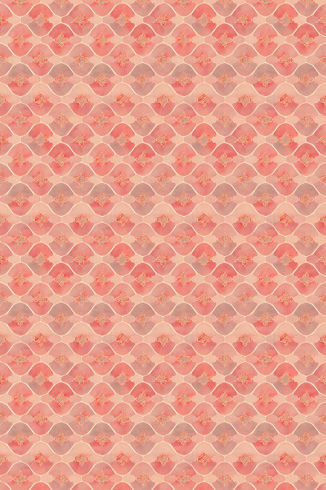 Pink Romantic Pattern art print by Treechild for $57.95 CAD