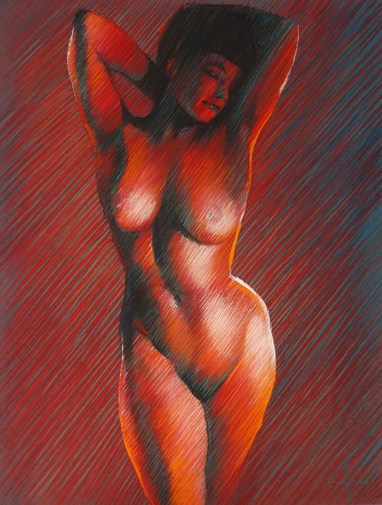 A 4th Tribute to Bettie Page art print by Corne Akkers for $57.95 CAD
