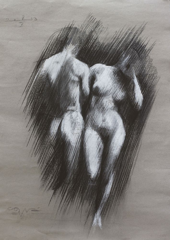 Adam a Eve art print by Corne Akkers for $57.95 CAD
