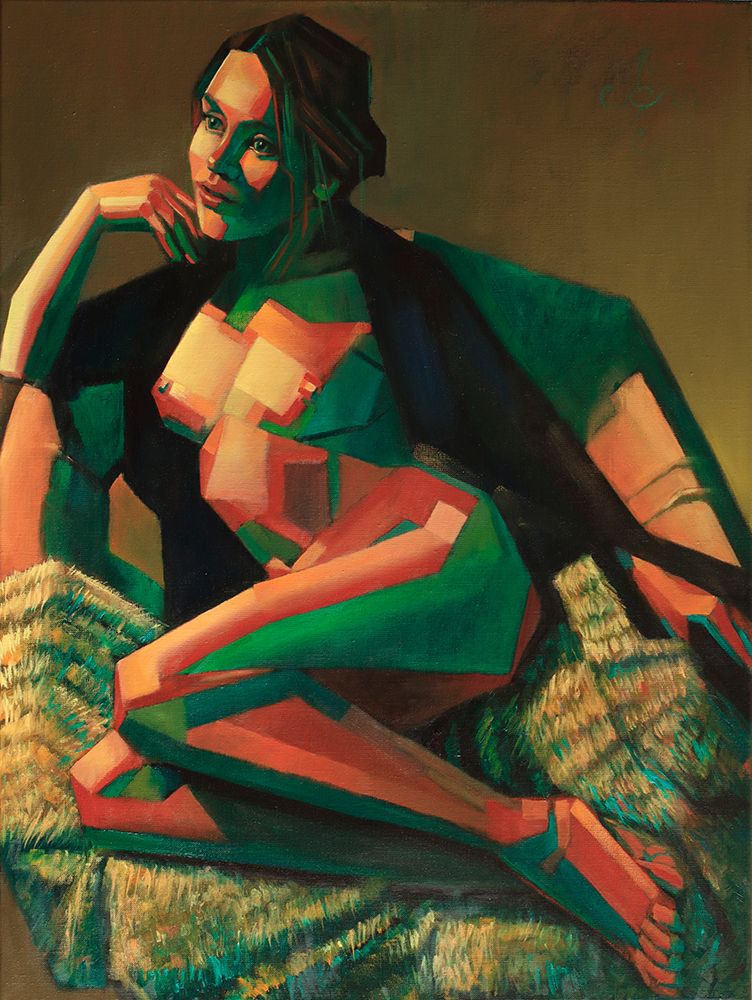 Risque - 17-02-22 art print by Corne Akkers for $57.95 CAD