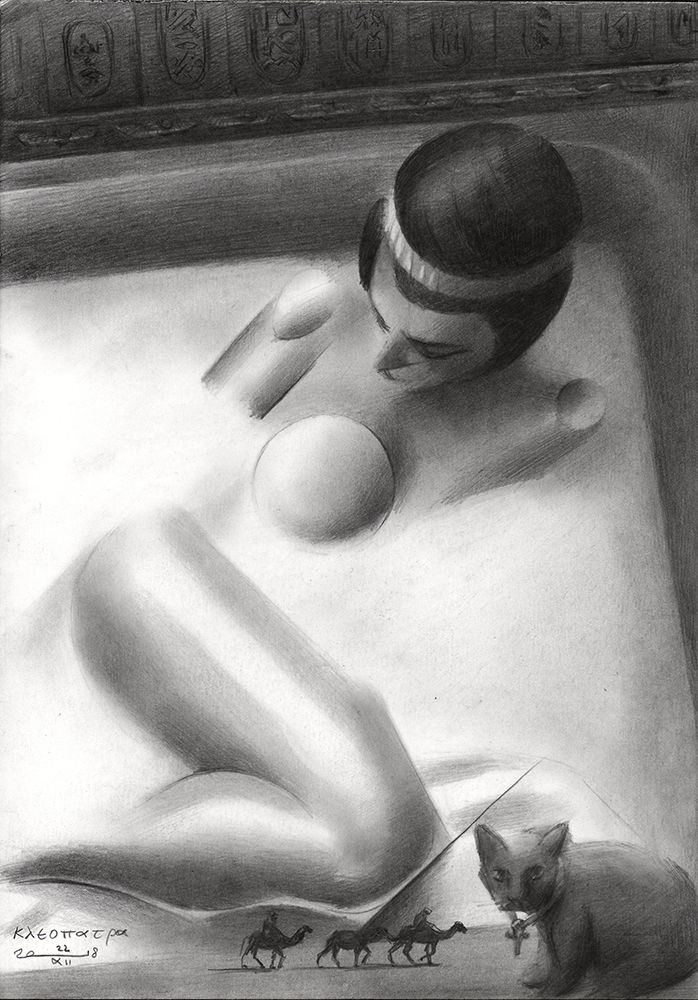 Cleopatra art print by Corne Akkers for $57.95 CAD