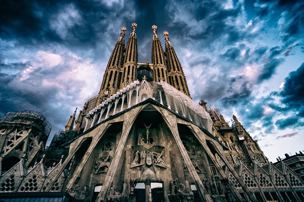 La Sagra De Familia... art print by Merthan Kortan for $57.95 CAD