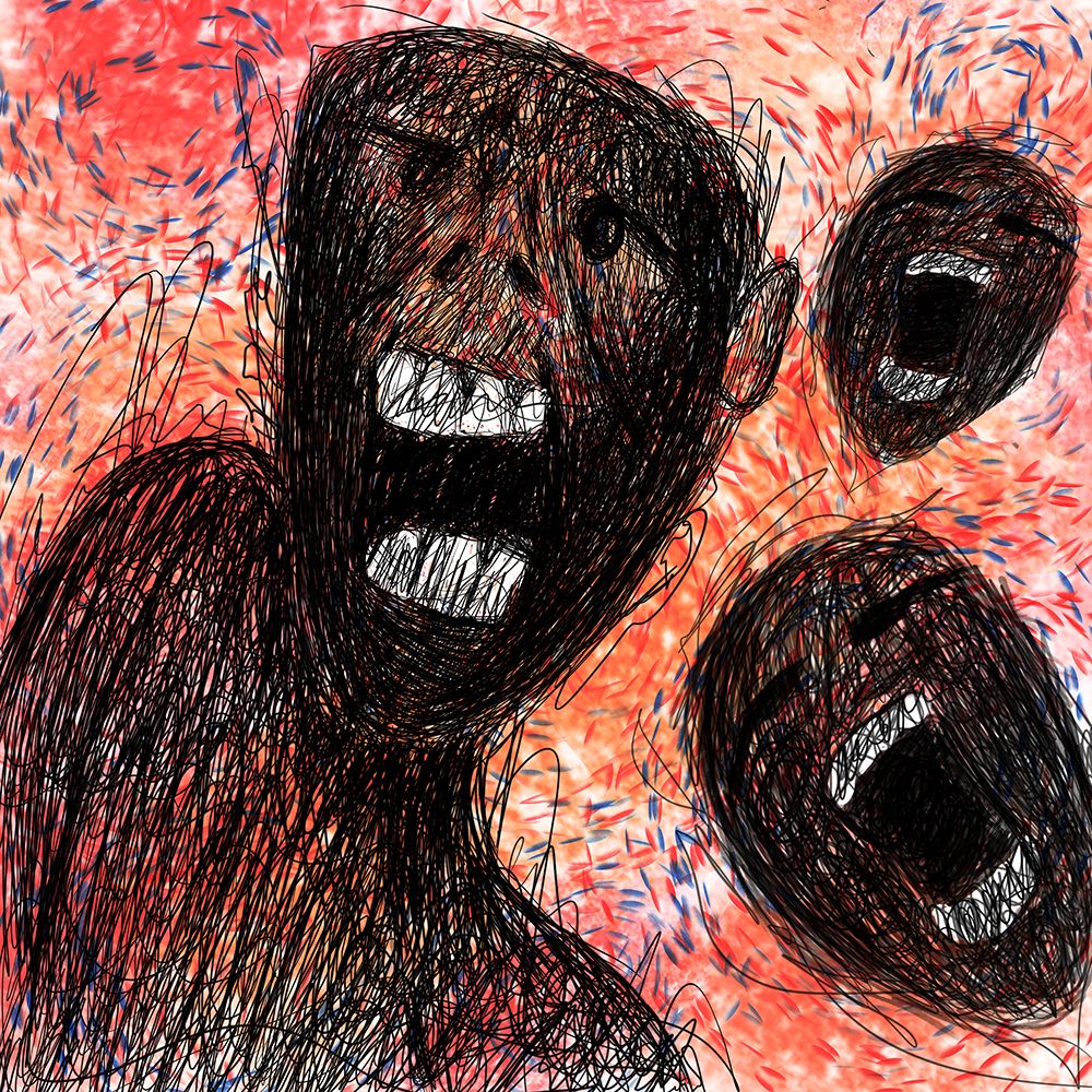 Madness art print by Jarotdjunaedi for $57.95 CAD