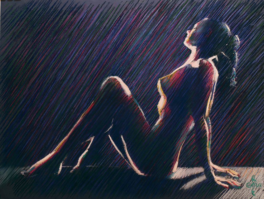 Clairobscur - 06-10-20 art print by Corne Akkers for $57.95 CAD