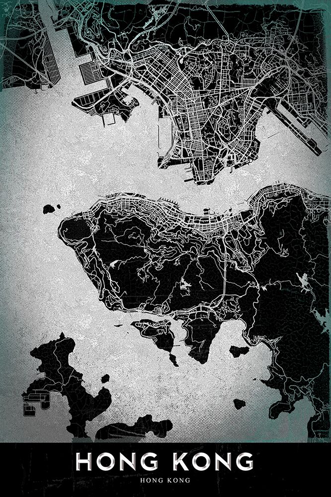 HONG KONG art print by Studiosix for $57.95 CAD