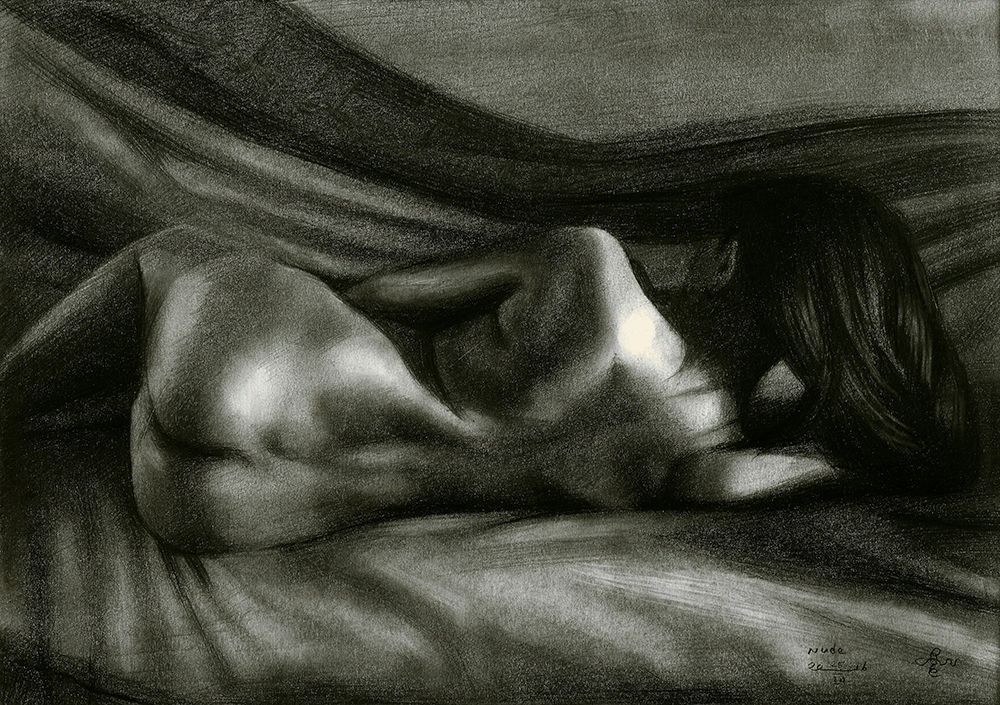 Artistic nude - 25-03-16 art print by Corne Akkers for $57.95 CAD