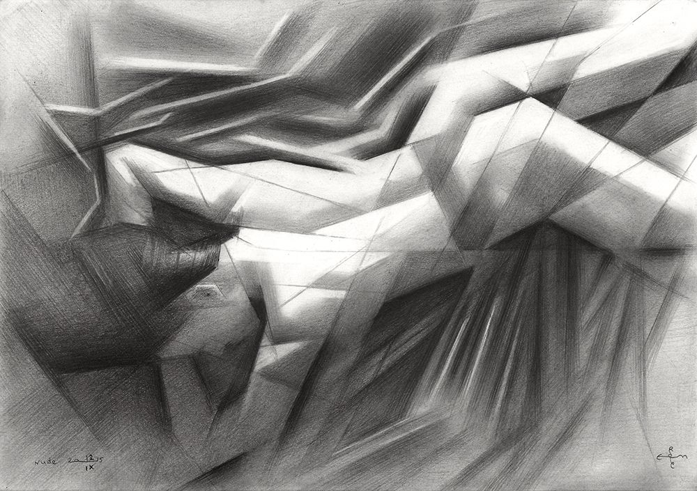 Nude - 12-09-15 art print by Corne Akkers for $57.95 CAD