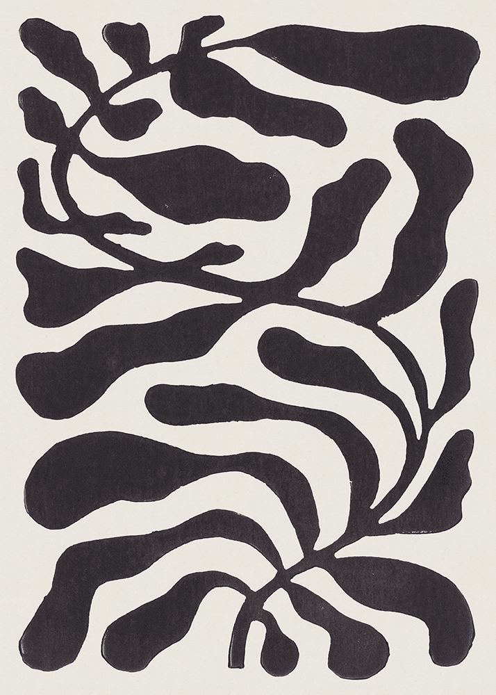 One Hundred-Leaved Plant #21 / Lino Print art print by Alisa Galitsyna for $57.95 CAD