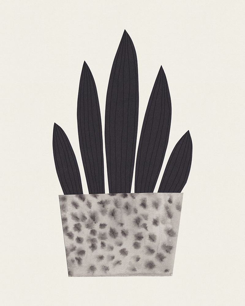 Plant in a pot #1 art print by Alisa Galitsyna for $57.95 CAD