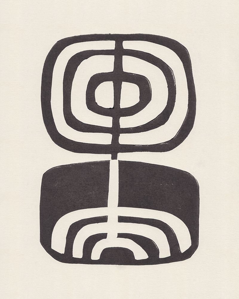 Modern Plant / Lino Print art print by Alisa Galitsyna for $57.95 CAD