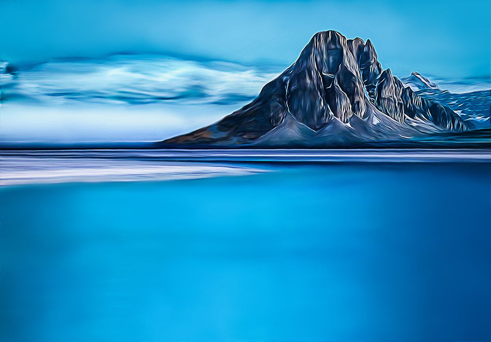 Ciel Bleu art print by Lord Amihere for $57.95 CAD