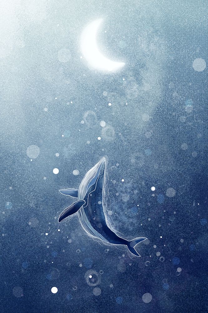 Galaxy Whale art print by Xuan Thai for $57.95 CAD
