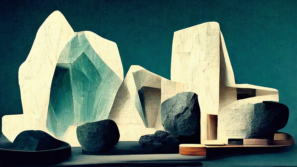 The Rock Villa art print by Treechild for $57.95 CAD