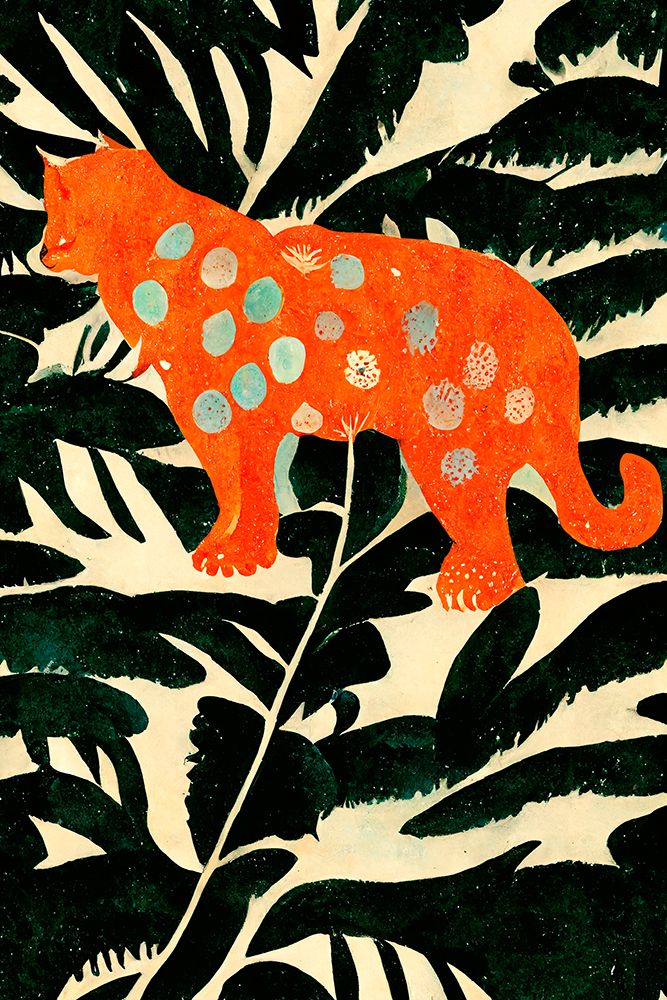 Tiger In The Jungle art print by Treechild for $57.95 CAD