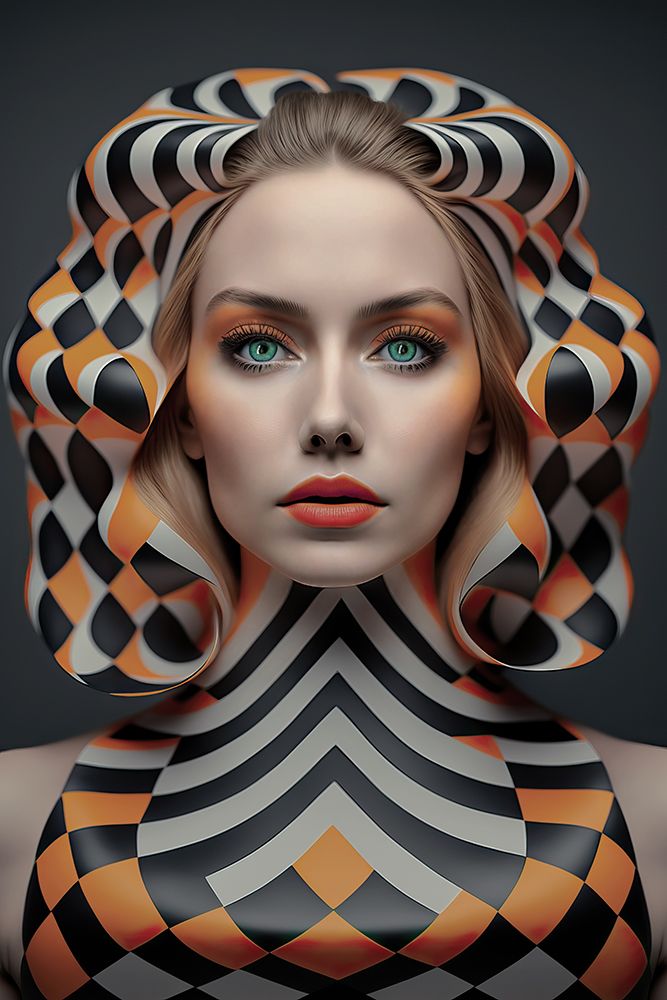 Orange-Future art print by Klaus Tesching for $57.95 CAD