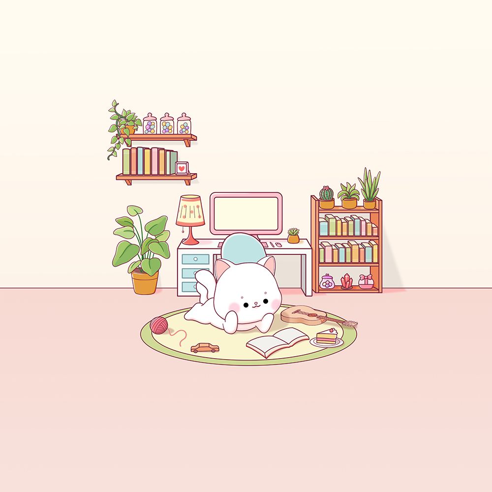 Kitty Room art print by Xuan Thai for $57.95 CAD